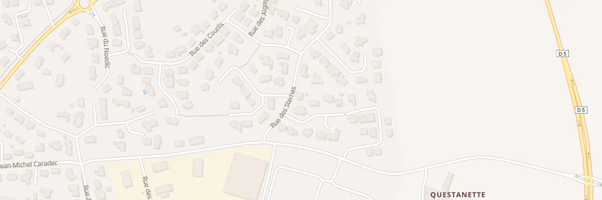 Plan du 4 Rue des Sternes à Muzillac