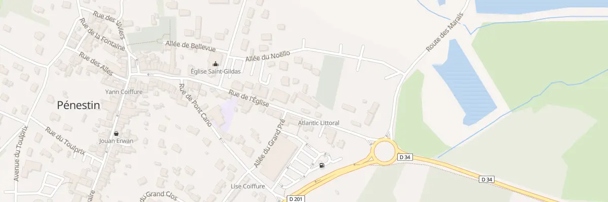 Plan du 37B Rue de l’Eglise à Pénestin