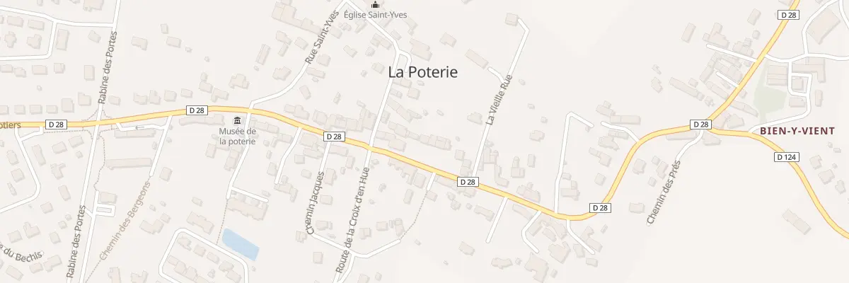 Plan du 7 Rte Grand Chemin La Poterie à Lamballe-Armor