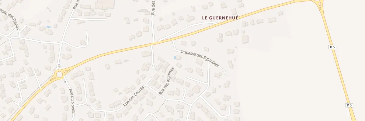 Plan du 6727 Imp des Eglantiers à Muzillac