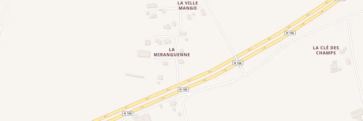 Plan du 1 La Miranguenne à Saint-Guyomard