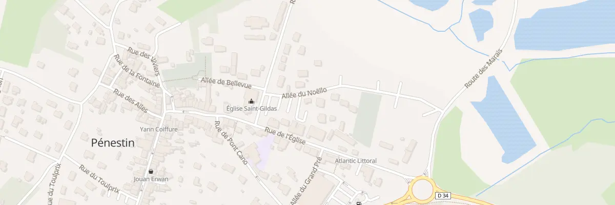 Plan du 2294 All du Noëllo à Pénestin