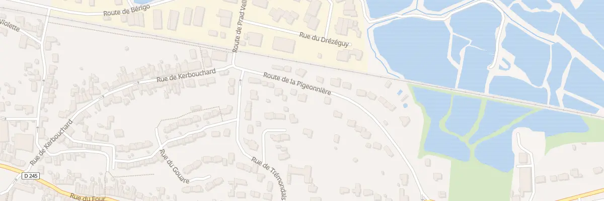 Plan du 8B Rte de la Pigeonnière à Batz-sur-Mer