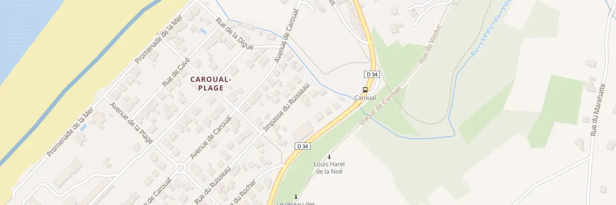 Plan du 4 Imp du Ruisseau à Erquy