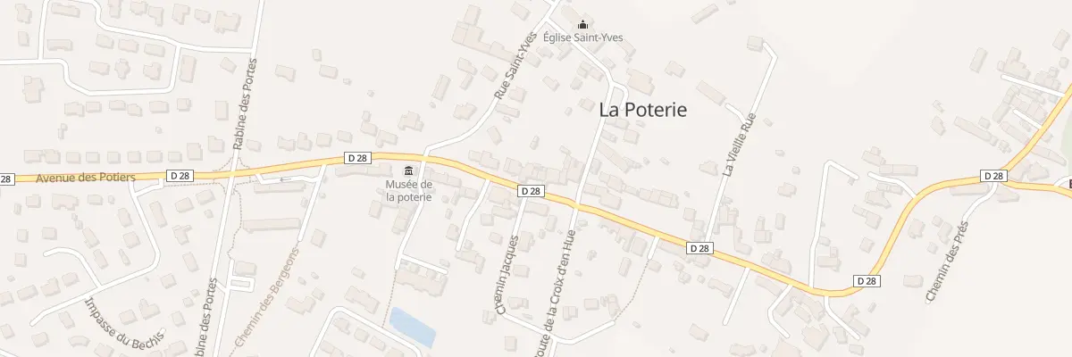 Plan du 10 Av des Potiers La Poterie à Lamballe-Armor