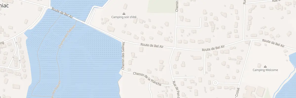 Plan du 520 Rte de Bel - Air (Vc204) à Mesquer