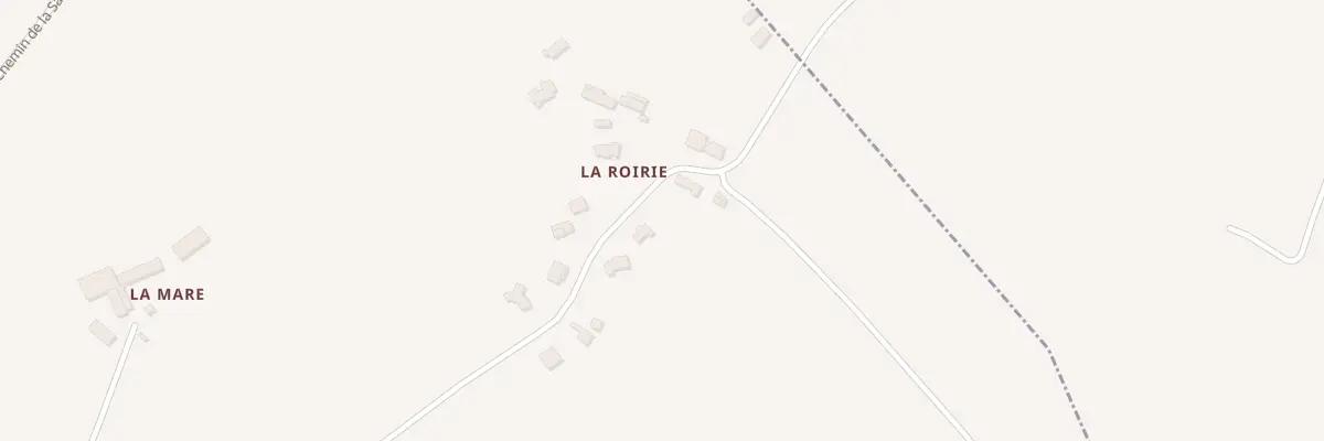 Plan du 10 La Roirie Saint Aaron à Lamballe-Armor