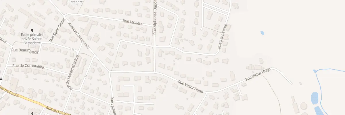 Plan du 4 Rue Madame de Sevigne à Muzillac