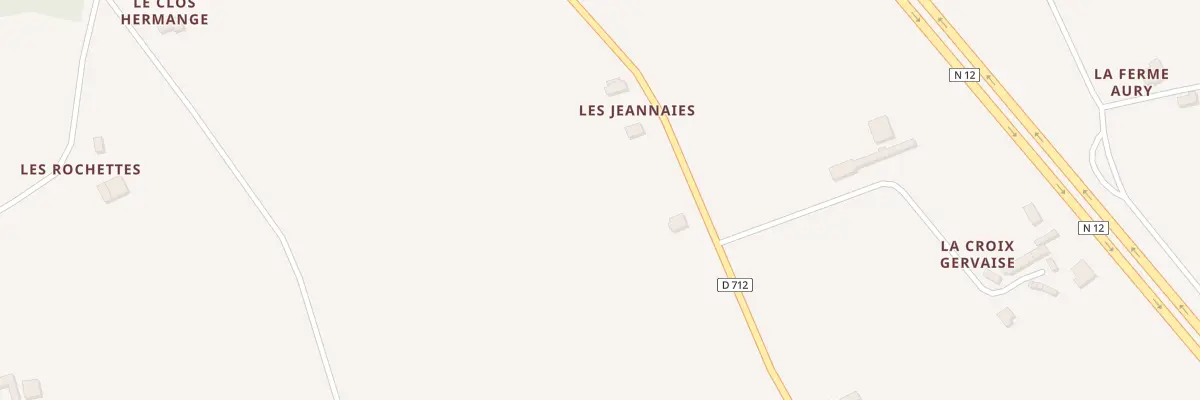Plan du 1 Les Jannaies à Plestan