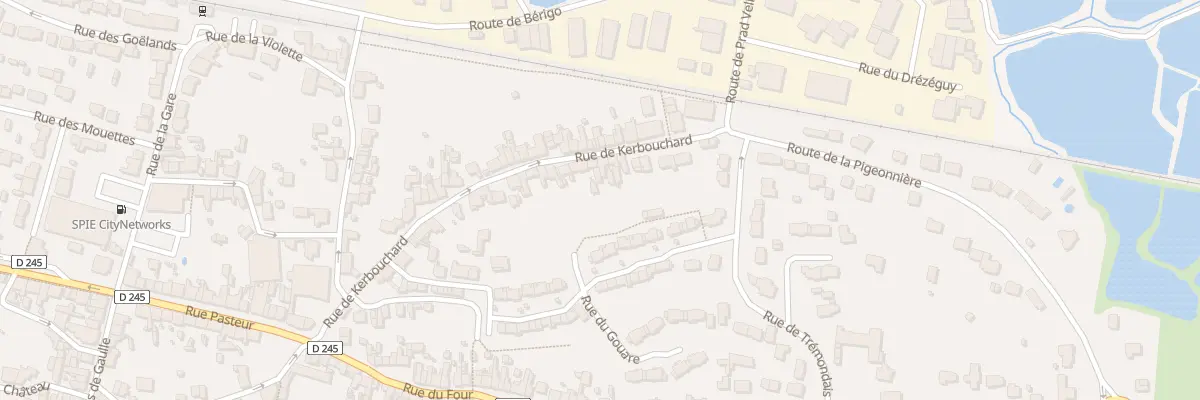 Plan du 42 Rue de Kerbouchard à Batz-sur-Mer