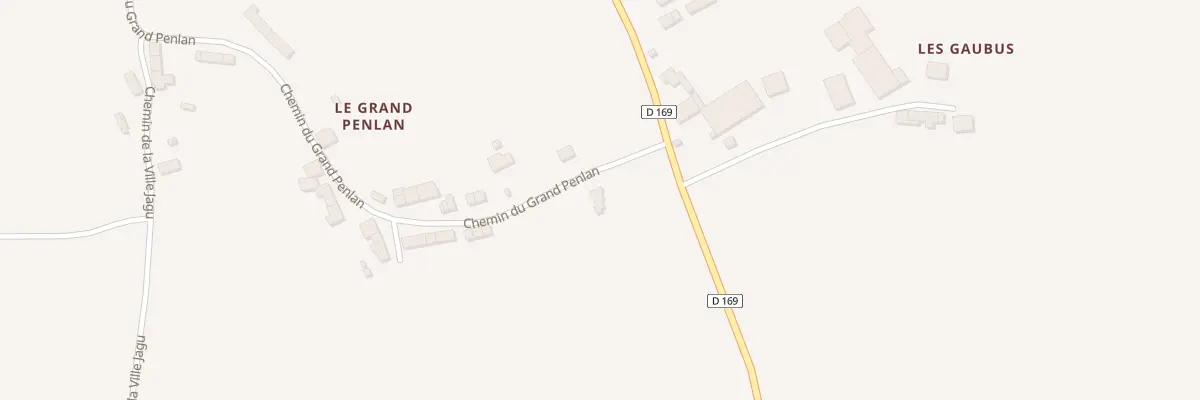 Plan du 5073 Le Grand Penlan à Helléan