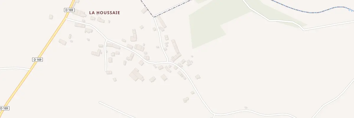 Plan du 50 La Houssaye à Guillac