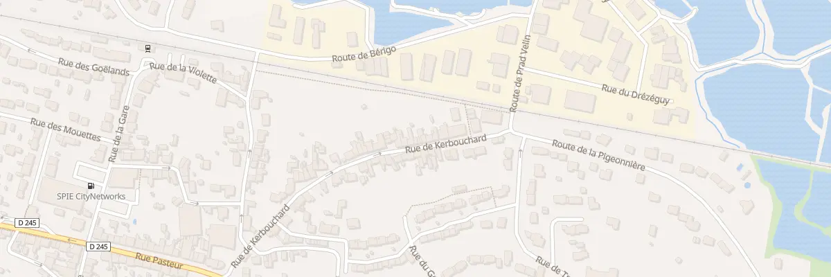 Plan du 51 Rue de Kerbouchard à Batz-sur-Mer