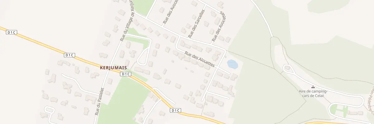 Plan du 5 Rue des Alouettes à Questembert