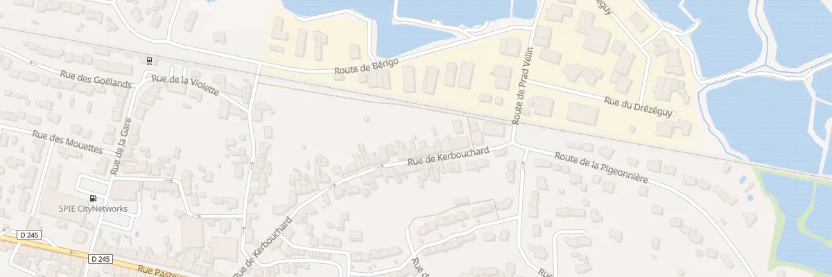 Plan du 5837 Rue de Kerbouchard à Batz-sur-Mer