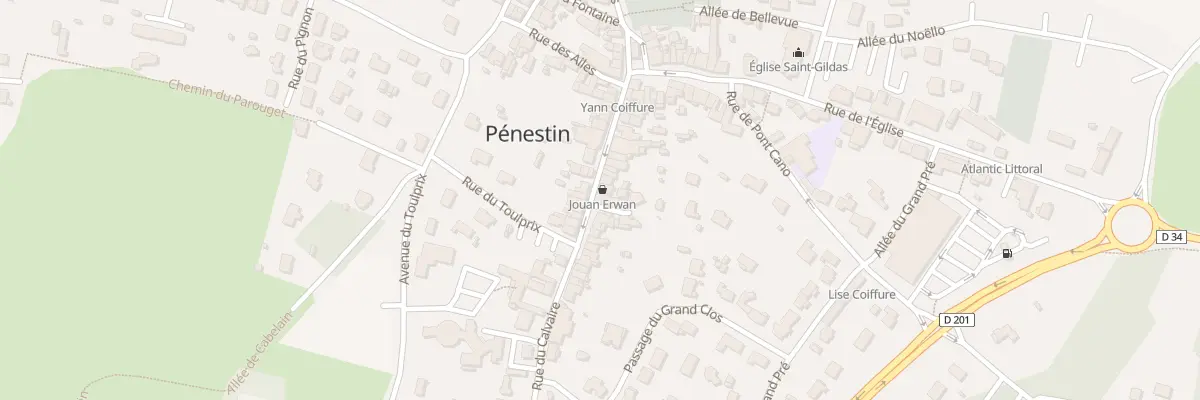 Plan du 29 Rue du Calvaire à Pénestin