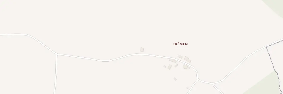 Plan du 1 Trémen à Mohon