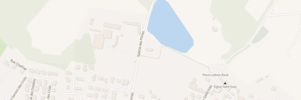 Plan du 10 Vc Rabine des Portes La Poter à Lamballe-Armor