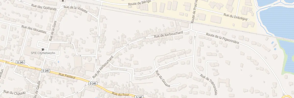Plan du 30 Rue de Kerbouchard à Batz-sur-Mer