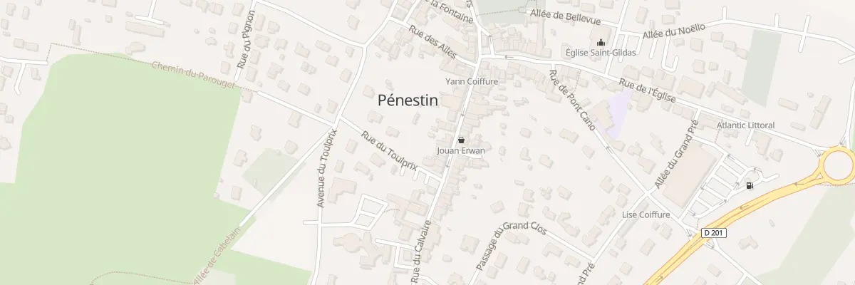 Plan du 30 Rue du Calvaire à Pénestin