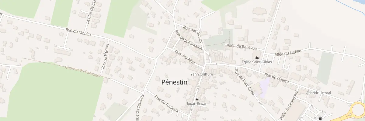 Plan du 13 Rue des Ailes à Pénestin