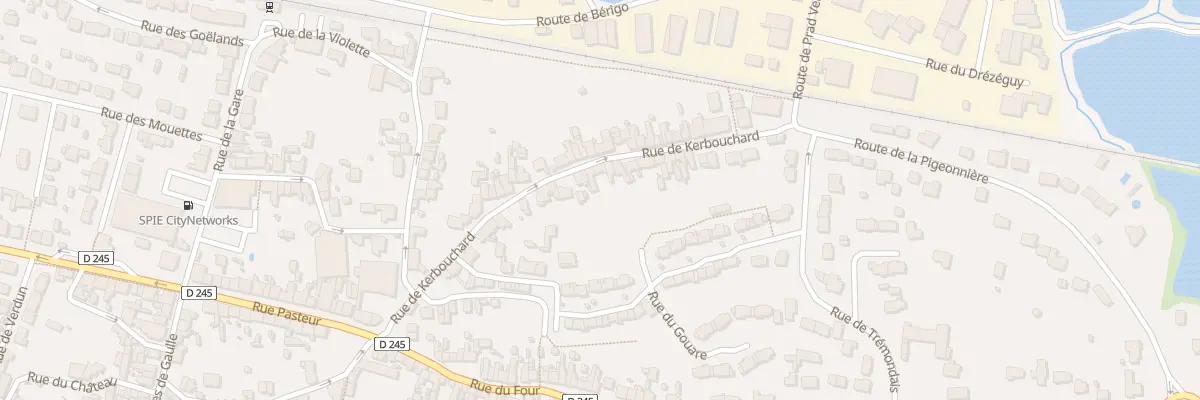 Plan du 28 Rue de Kerbouchard à Batz-sur-Mer
