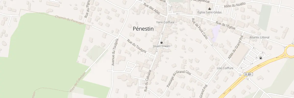 Plan du 4 Rue de Toulprix à Pénestin