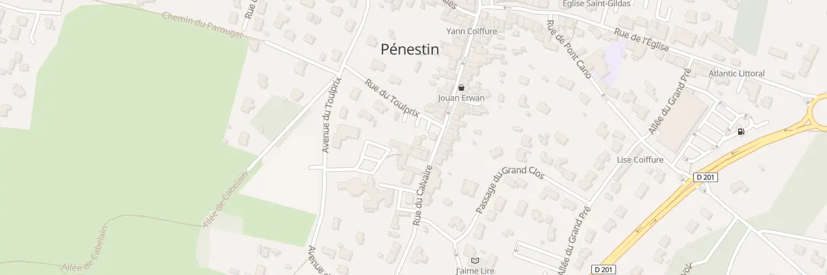 Plan du 42 Rue du Calvaire à Pénestin