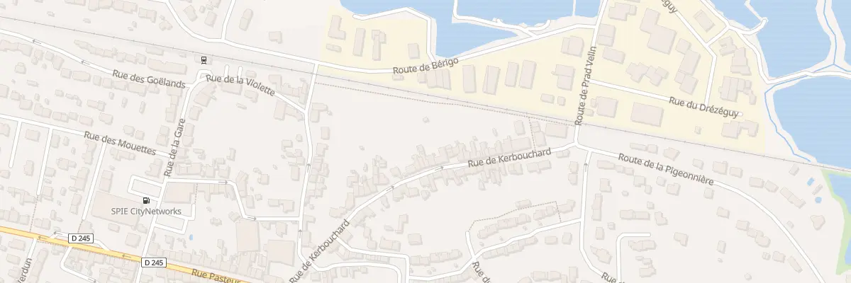 Plan du 37 Rue de Kerbouchard à Batz-sur-Mer