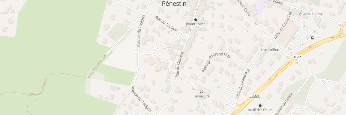 Plan du 46 Rue du Calvaire à Pénestin