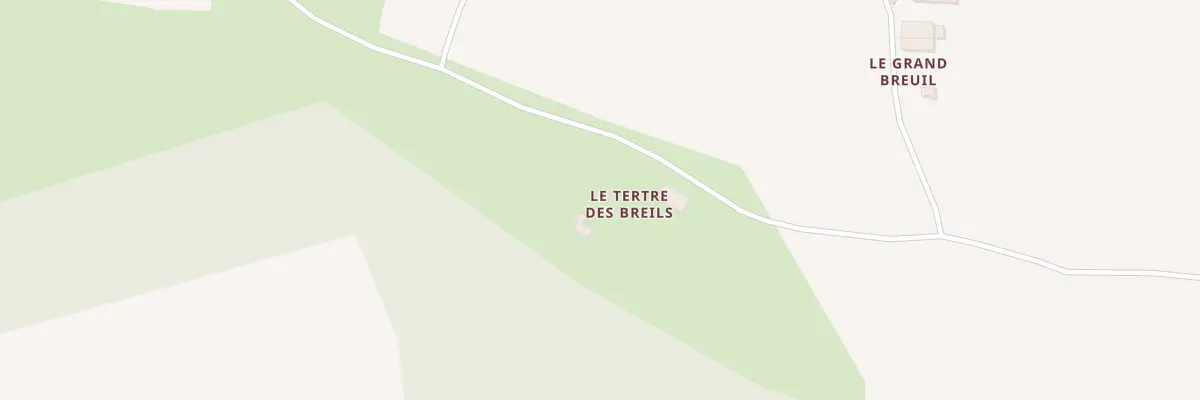 Plan du 5314 Les Breils à Penguily