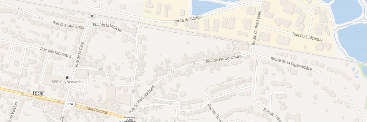 Plan du 31 Rue de Kerbouchard à Batz-sur-Mer