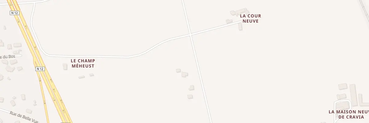 Plan du 4 Croix Nogue à Noyal