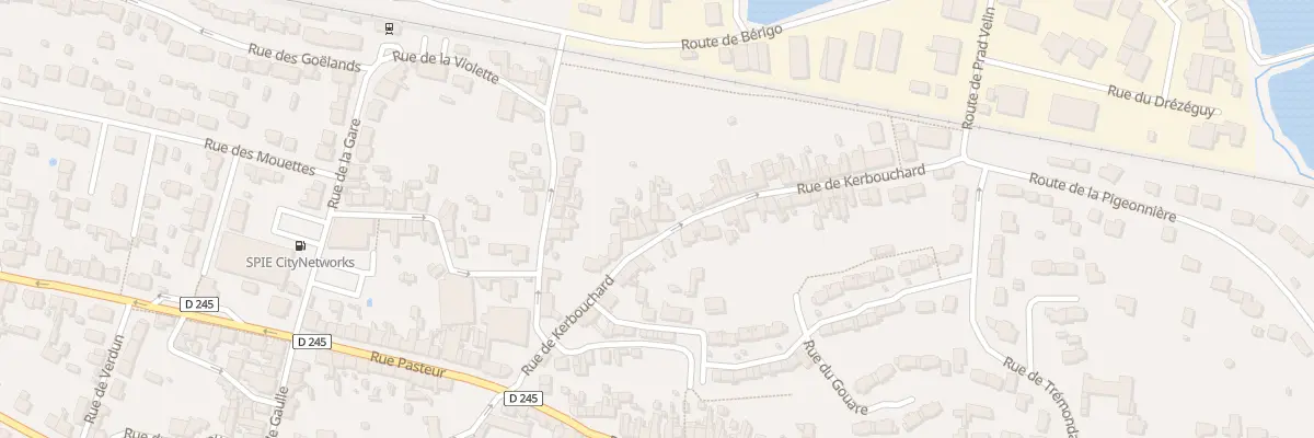 Plan du 15 Rue de Kerbouchard à Batz-sur-Mer