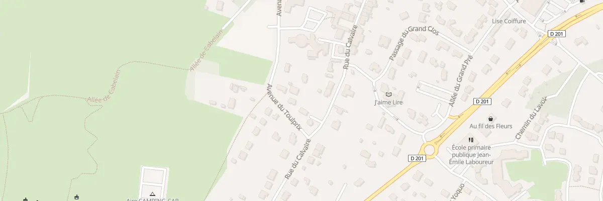 Plan du 383 Av du Toulprix à Pénestin