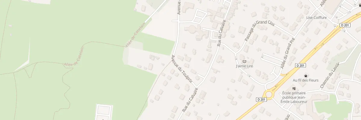 Plan du 8 Av du Toulprix à Pénestin