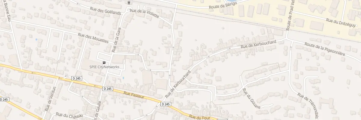 Plan du 10 Rue du Traict à Batz-sur-Mer