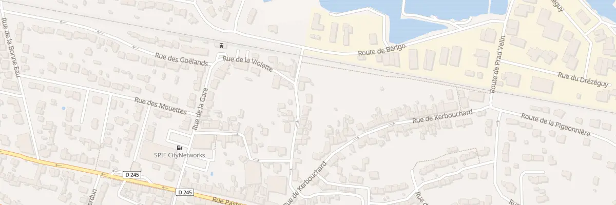Plan du 24 Rue du Traict à Batz-sur-Mer