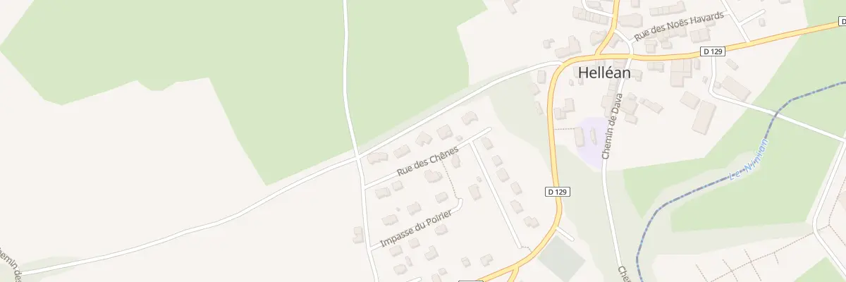 Plan du 5939 Clos des Chenes à Helléan