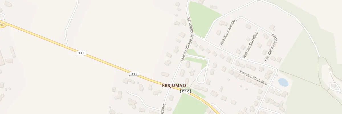 Plan du 5 Rue du Village de Kerjumais à Questembert