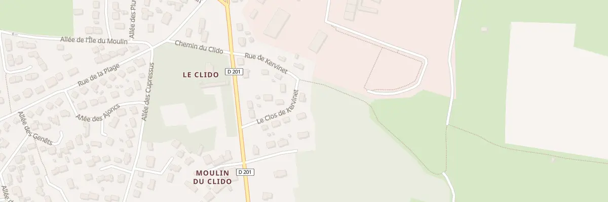 Plan du 1055 Lot du Clido à Pénestin