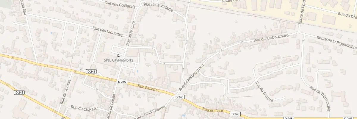 Plan du 7 Rue du Traict à Batz-sur-Mer