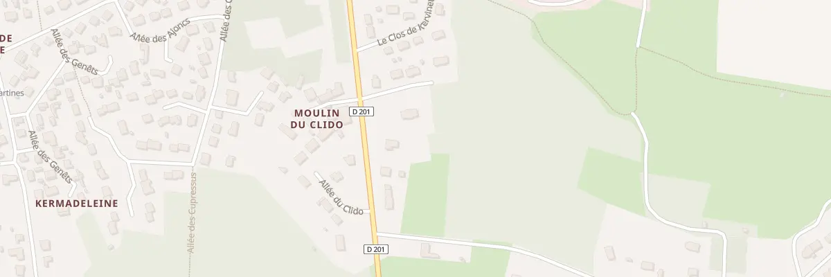 Plan du 50 Imp du Clido à Pénestin