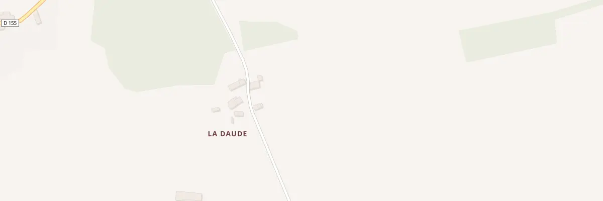 Plan du 6 La Daude à Mohon