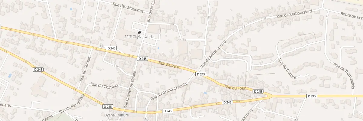 Plan du 25 Rue Pasteur à Batz-sur-Mer