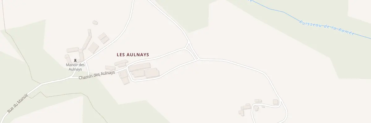 Plan du 5068 Les Aulnays à Gomené