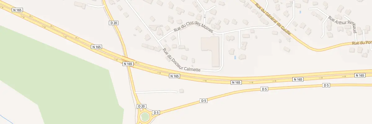 Plan du 14 Rue du Docteur Calmette à Muzillac