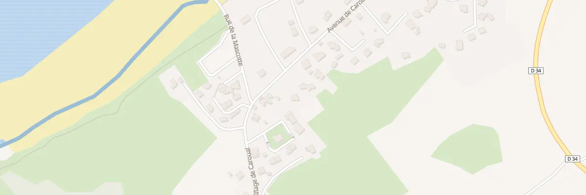 Plan du 69 Av de Caroual à Erquy