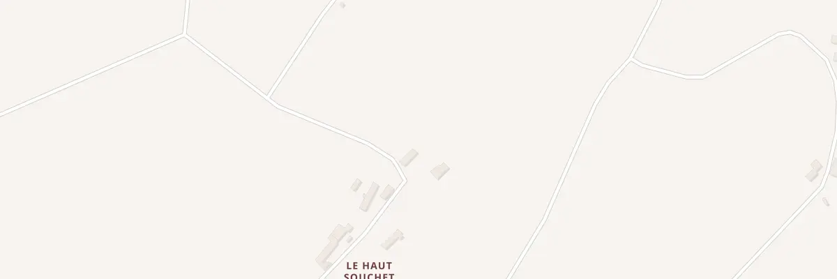 Plan du 14 Le Souchet à Saint-Vran