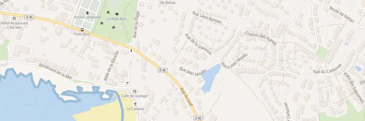 Plan du 5 Rue Jean Moulin à Batz-sur-Mer